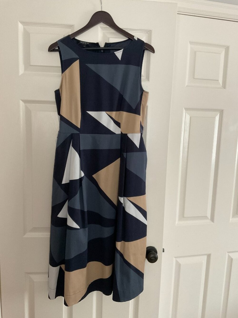 Lafayette geometric cotton dress size 6